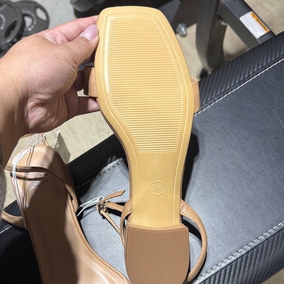 A New Day Beige Strappy Heels - Picture 5 of 5